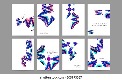 Geometric background Template for covers, flyers, banners, posters and placards, may be used for presentations and book covers, EPS10 vector illustration