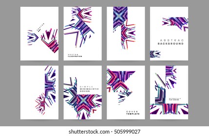 Geometric background Template for covers, flyers, banners, posters and placards, may be used for presentations and book covers, EPS10 vector illustration