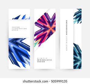 Geometric background Template for covers, flyers, banners, posters and placards, may be used for presentations and book covers, EPS10 vector illustration