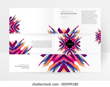 Geometric background Template for covers, flyers, banners, posters and placards, may be used for presentations and book covers, EPS10 vector illustration