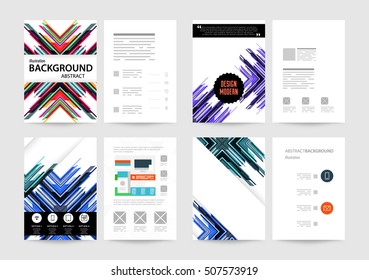 Geometric background Template for covers, flyers, banners, posters and placards, may be used for presentations and book covers, EPS10 vector illustration