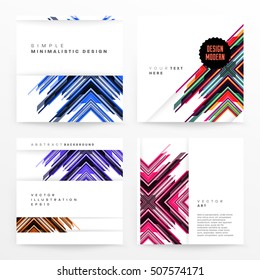 Geometric background Template for covers, flyers, banners, posters and placards, may be used for presentations and book covers, EPS10 vector illustration