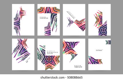 Geometric background Template for covers, flyers, banners, posters and placards, may be used for presentations and book covers, EPS10 vector illustration