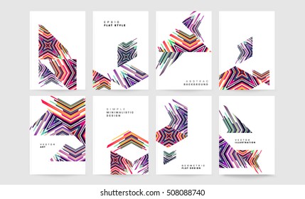 Plantilla de fondo geométrico para cubiertas, volantes, pancartas, carteles y carteles, puede utilizarse para presentaciones y portadas de libros, ilustración vectorial EPS10