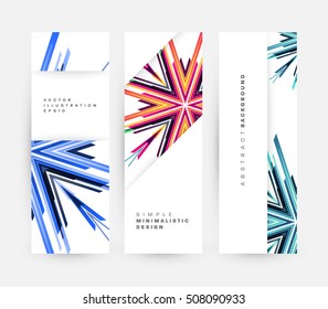 Geometric background Template for covers, flyers, banners, posters and placards, may be used for presentations and book covers, EPS10 vector illustration