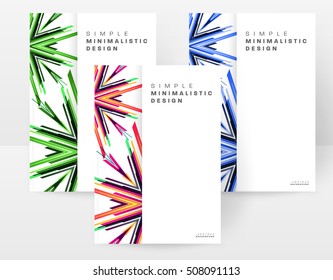 Plantilla de fondo geométrico para cubiertas, volantes, pancartas, carteles y carteles, puede utilizarse para presentaciones y portadas de libros, ilustración vectorial EPS10
