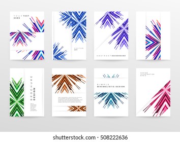 Plantilla de fondo geométrico para cubiertas, volantes, pancartas, carteles y carteles, puede utilizarse para presentaciones y portadas de libros, ilustración vectorial EPS10