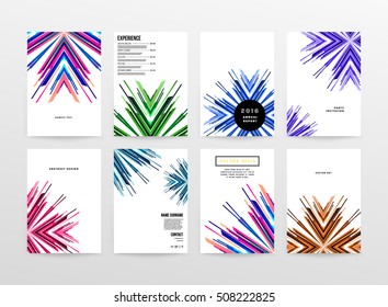 Geometric background Template for covers, flyers, banners, posters and placards, may be used for presentations and book covers, EPS10 vector illustration