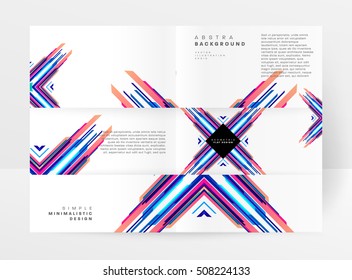 Geometric background Template for covers, flyers, banners, posters and placards, may be used for presentations and book covers, EPS10 vector illustration