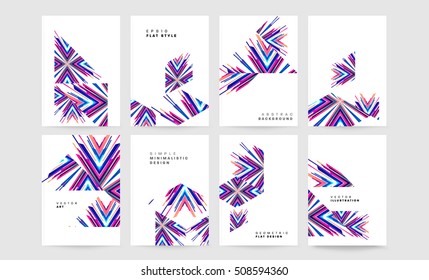 Geometric background Template for covers, flyers, banners, posters and placards, may be used for presentations and book covers, EPS10 vector illustration