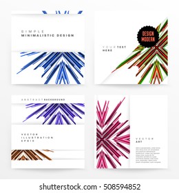 Geometric background Template for covers, flyers, banners, posters and placards, may be used for presentations and book covers, EPS10 vector illustration