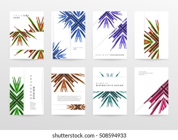 Geometric background Template for covers, flyers, banners, posters and placards, may be used for presentations and book covers, EPS10 vector illustration