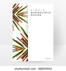 Geometric background Template for covers, flyers, banners, posters and placards, may be used for presentations and book covers, EPS10 vector illustration