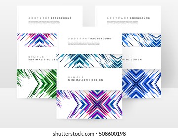 Geometric background Template for covers, flyers, banners, posters and placards, may be used for presentations and book covers, EPS10 vector illustration
