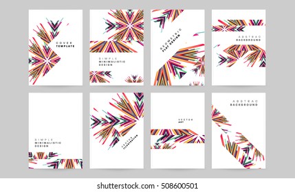 Geometric background Template for covers, flyers, banners, posters and placards, may be used for presentations and book covers, EPS10 vector illustration