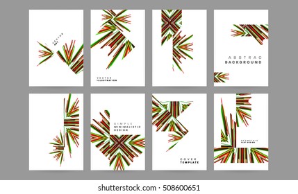 Plantilla de fondo geométrico para cubiertas, volantes, pancartas, carteles y carteles, puede utilizarse para presentaciones y portadas de libros, ilustración vectorial EPS10