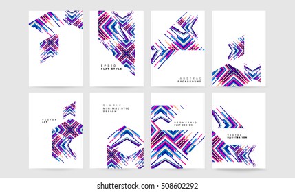 Geometric background Template for covers, flyers, banners, posters and placards, may be used for presentations and book covers, EPS10 vector illustration