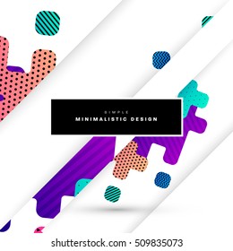 Geometric background Template for covers, flyers, banners, posters and placards, may be used for presentations and book covers, EPS10 vector illustration