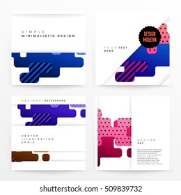 Geometric background Template for covers, flyers, banners, posters and placards, may be used for presentations and book covers, EPS10 vector illustration