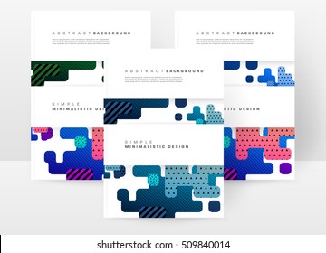 Geometric background Template for covers, flyers, banners, posters and placards, may be used for presentations and book covers, EPS10 vector illustration