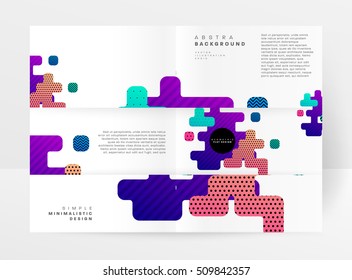 Geometric background Template for covers, flyers, banners, posters and placards, may be used for presentations and book covers, EPS10 vector illustration