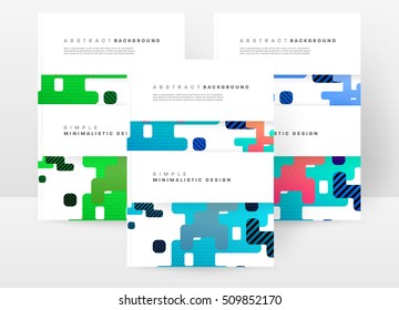 Geometric background Template for covers, flyers, banners, posters and placards, may be used for presentations and book covers, EPS10 vector illustration