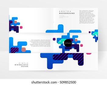 Geometric background Template for covers, flyers, banners, posters and placards, may be used for presentations and book covers, EPS10 vector illustration
