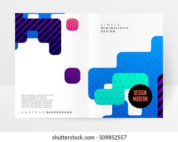Geometric background Template for covers, flyers, banners, posters and placards, may be used for presentations and book covers, EPS10 vector illustration