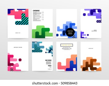 Geometric background Template for covers, flyers, banners, posters and placards, may be used for presentations and book covers, EPS10 vector illustration