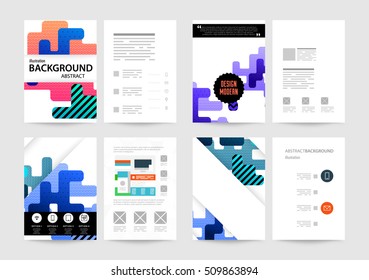 Plantilla de fondo geométrico para cubiertas, volantes, pancartas, carteles y carteles, puede utilizarse para presentaciones y portadas de libros, ilustración vectorial EPS10