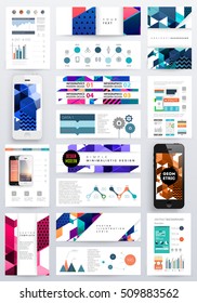 Geometric background Template for covers, flyers, banners, posters and placards, may be used for presentations and book covers, EPS10 vector illustration