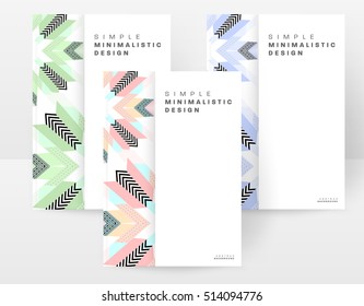 Modelo de fundo geométrico para capas, folhetos, banners, cartazes e cartazes, pode ser usado para apresentações e livros, ilustração vetorial EPS10