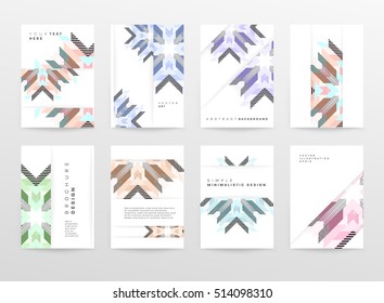 Geometric background Template for covers, flyers, banners, posters and placards, may be used for presentations and books, EPS10 vector illustration