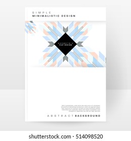 Geometric background Template for covers, flyers, banners, posters and placards, may be used for presentations and books, EPS10 vector illustration