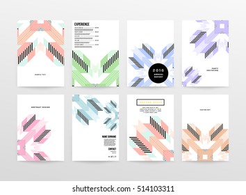 Geometrische Hintergrundvorlage für Cover, Flyer, Banner, Poster und Plakate, kann für Präsentationen und Bücher verwendet werden, EPS10 Vektorgrafik