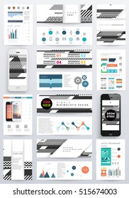 Geometrische Hintergrundvorlage für Cover, Flyer, Banner, Poster und Plakate, kann für Präsentationen und Bücher verwendet werden, EPS10 Vektorgrafik