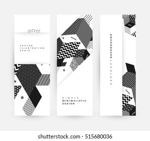 Plantilla de fondo geométrico para cubiertas, volantes, pancartas, carteles y carteles, puede utilizarse para presentaciones y libros, ilustración vectorial EPS10