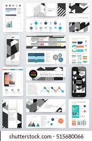 Geometric background Template for covers, flyers, banners, posters and placards, may be used for presentations and books, EPS10 vector illustration