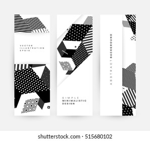 Geometric background Template for covers, flyers, banners, posters and placards, may be used for presentations and books, EPS10 vector illustration