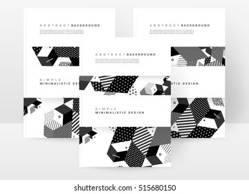 Geometric background Template for covers, flyers, banners, posters and placards, may be used for presentations and books, EPS10 vector illustration