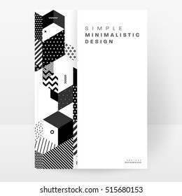 Geometric background Template for covers, flyers, banners, posters and placards, may be used for presentations and books, EPS10 vector illustration