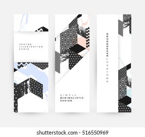 Geometric background Template for covers, flyers, banners, posters and placards, may be used for presentations and books, EPS10 vector illustration