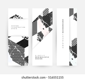 Geometric background Template for covers, flyers, banners, posters and placards, may be used for presentations and books, EPS10 vector illustration