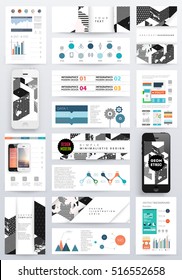 Geometric background Template for covers, flyers, banners, posters and placards, may be used for presentations and books, EPS10 vector illustration