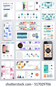 Geometrische Hintergrundvorlage für Cover, Flyer, Banner, Poster und Plakate, kann für Präsentationen und Bücher verwendet werden, EPS10 Vektorgrafik