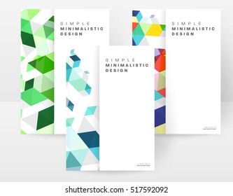Geometric background Template for covers, flyers, banners, posters and placards, may be used for presentations and books, EPS10 vector illustration