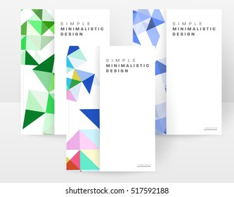 Geometric background Template for covers, flyers, banners, posters and placards, may be used for presentations and books, EPS10 vector illustration