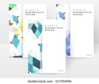 Geometric background Template for covers, flyers, banners, posters and placards, may be used for presentations and books, EPS10 vector illustration