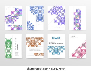 Geometric background Template for covers, flyers, banners, posters and placards, may be used for presentations and books, EPS10 vector illustration