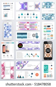 Geometric background Template for covers, flyers, banners, posters and placards, may be used for presentations and books, EPS10 vector illustration
